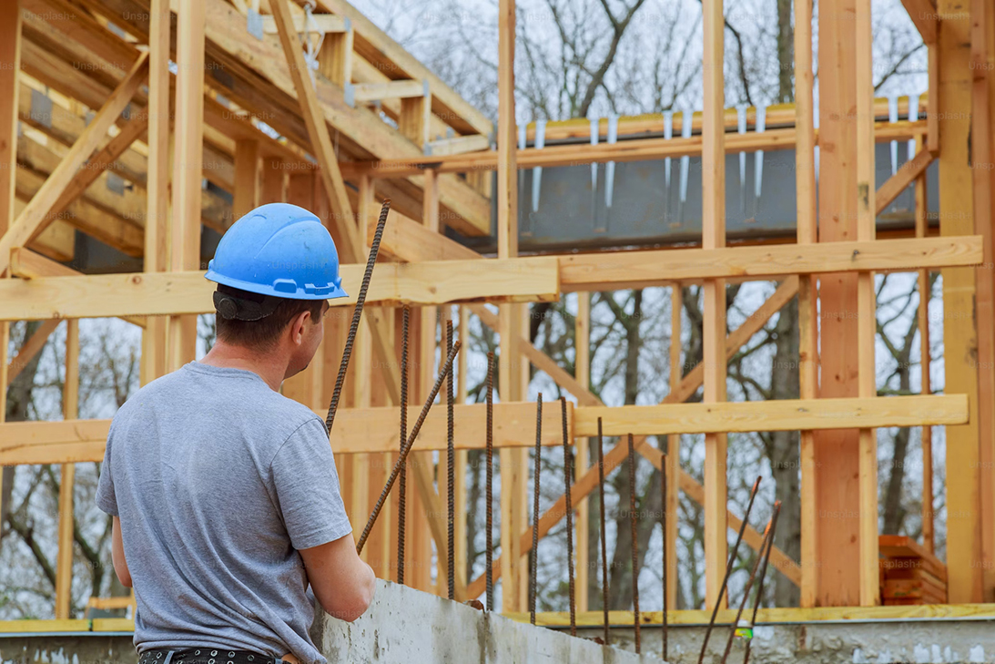 Team of experts in action on an innovative construction project